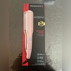 Remington Wet2Style Hair Straightener 1-3/4 Flat Iron 450F Salon High Heat New
